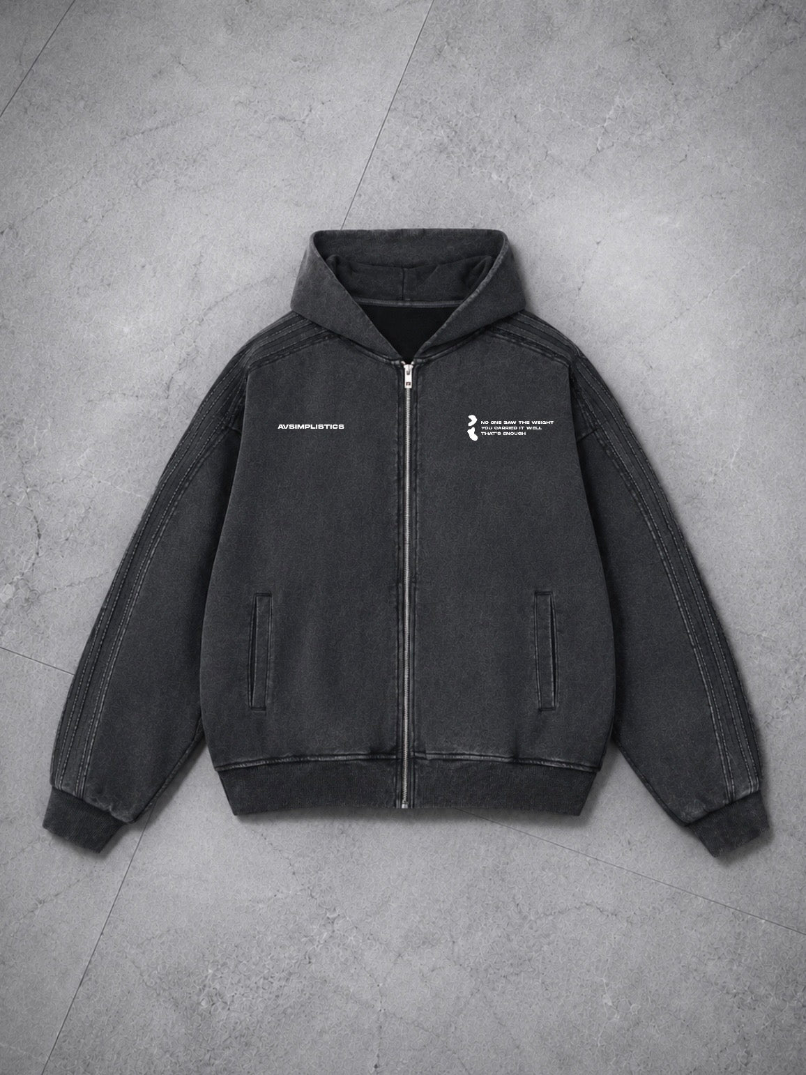If I Gave My Everything Zip — Black