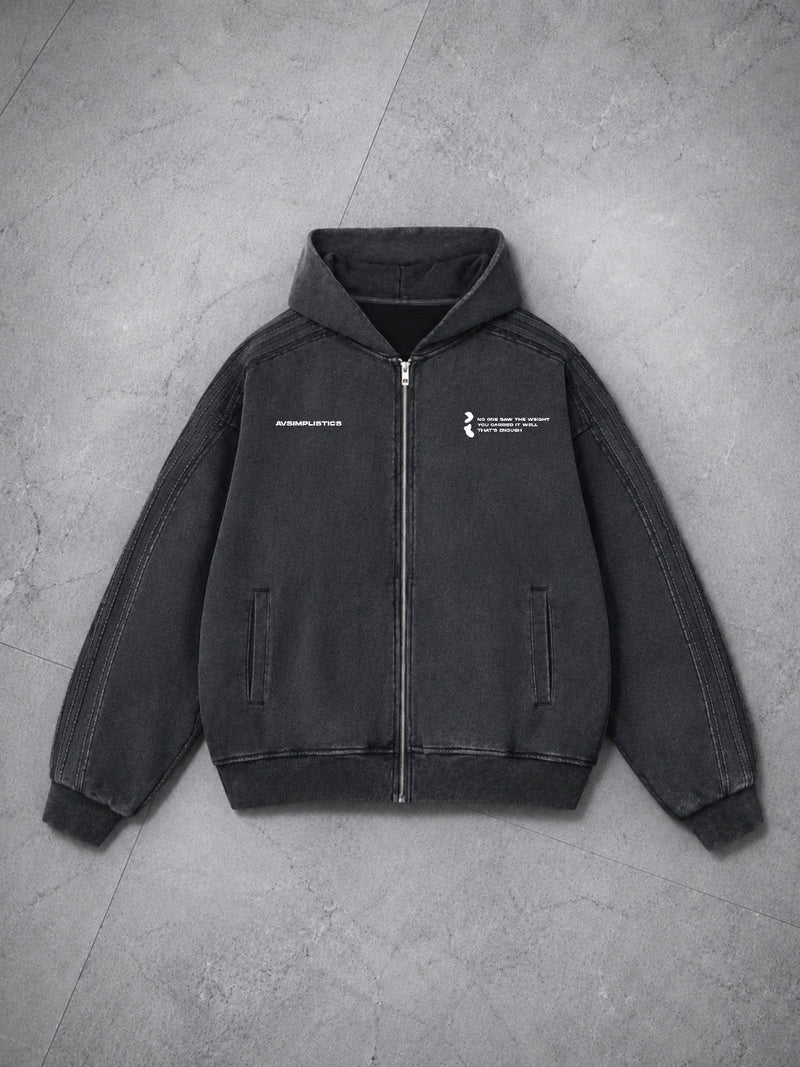 If I Gave My Everything Zip — Black