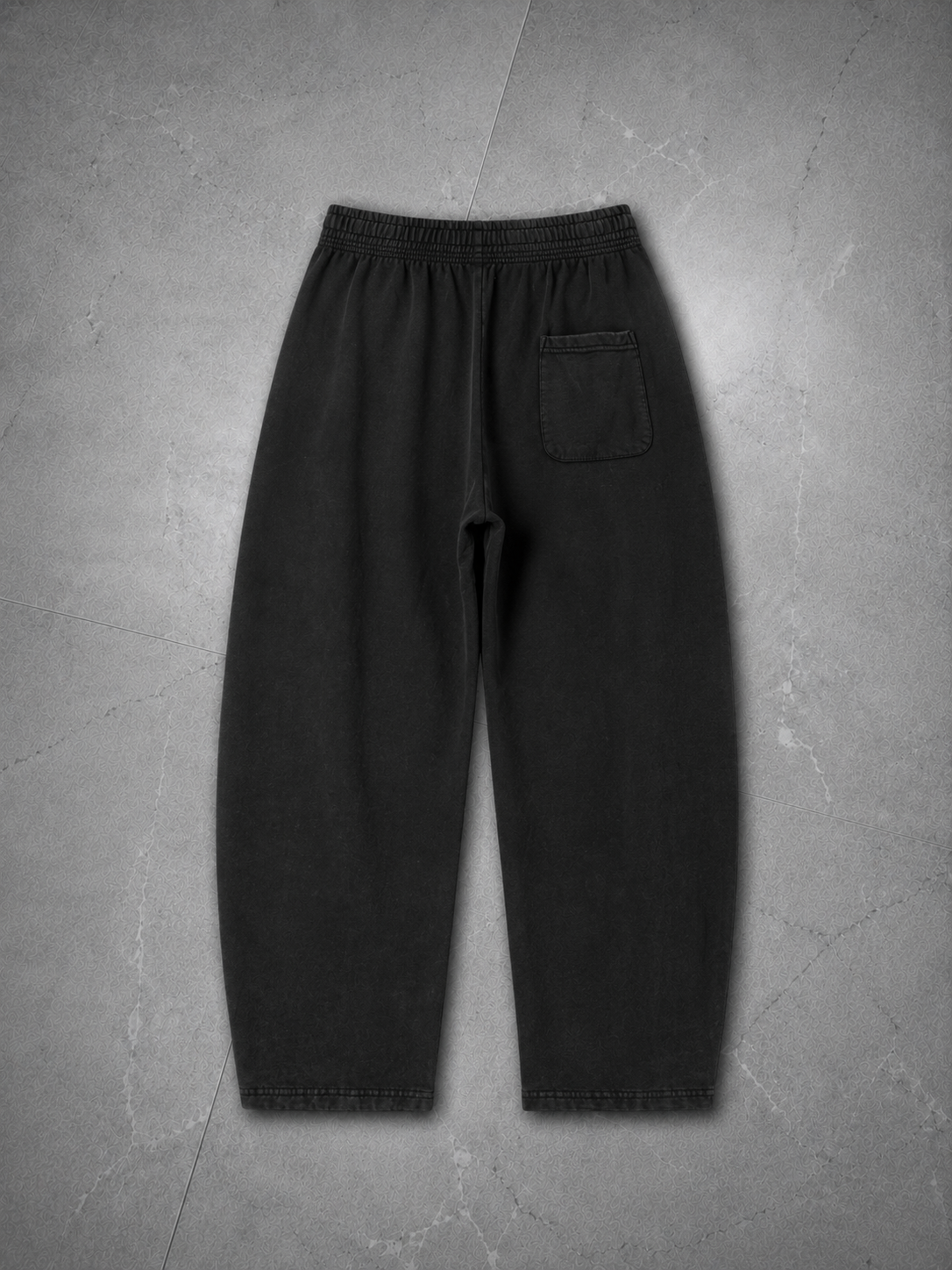 Vintage Wash Sweatpants — Black