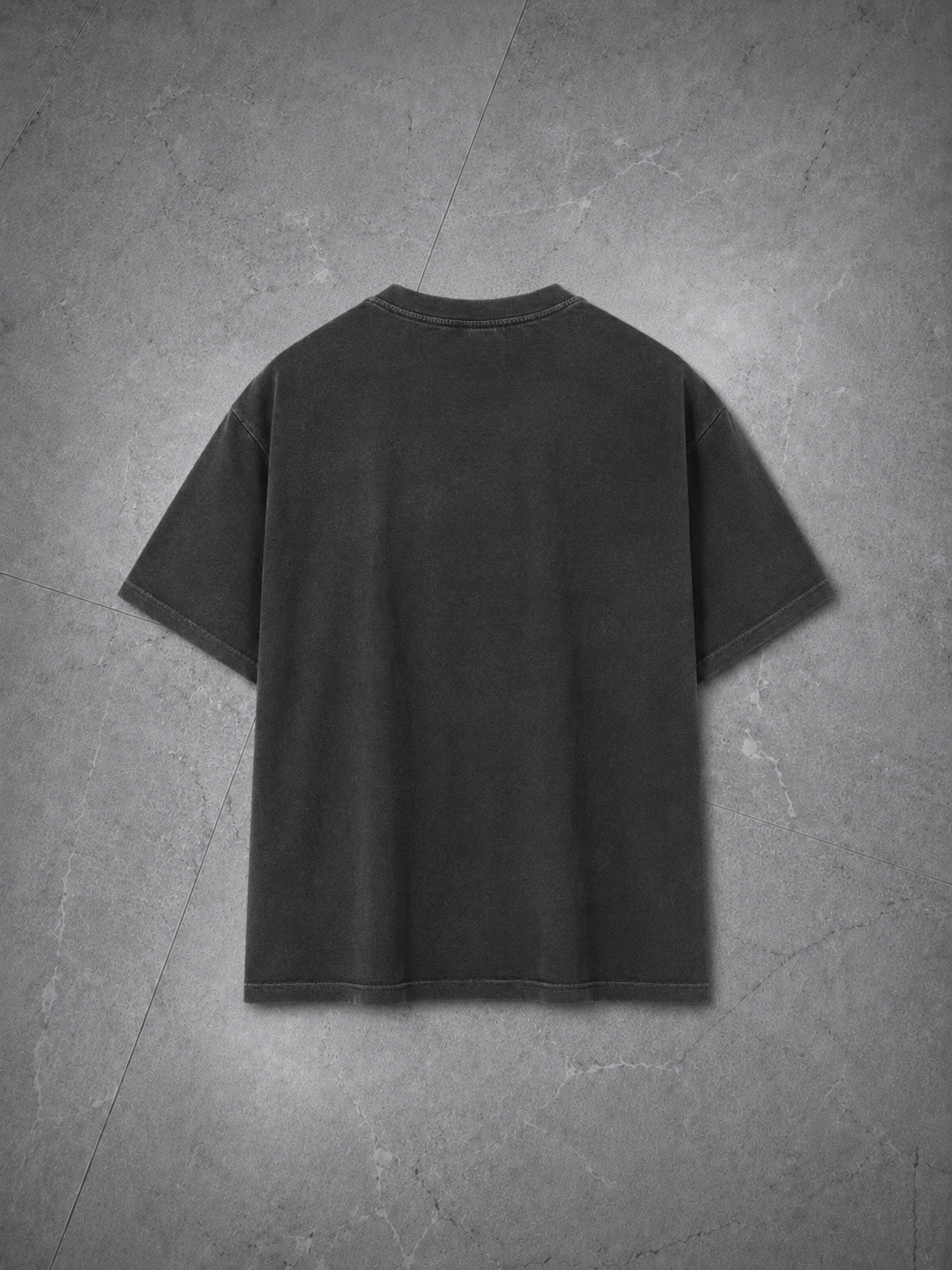 Washed Heavy Tee — Black