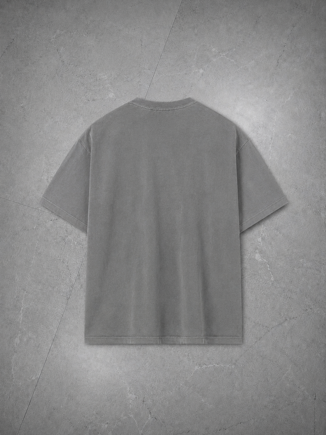 Washed Heavy Tee — Gray