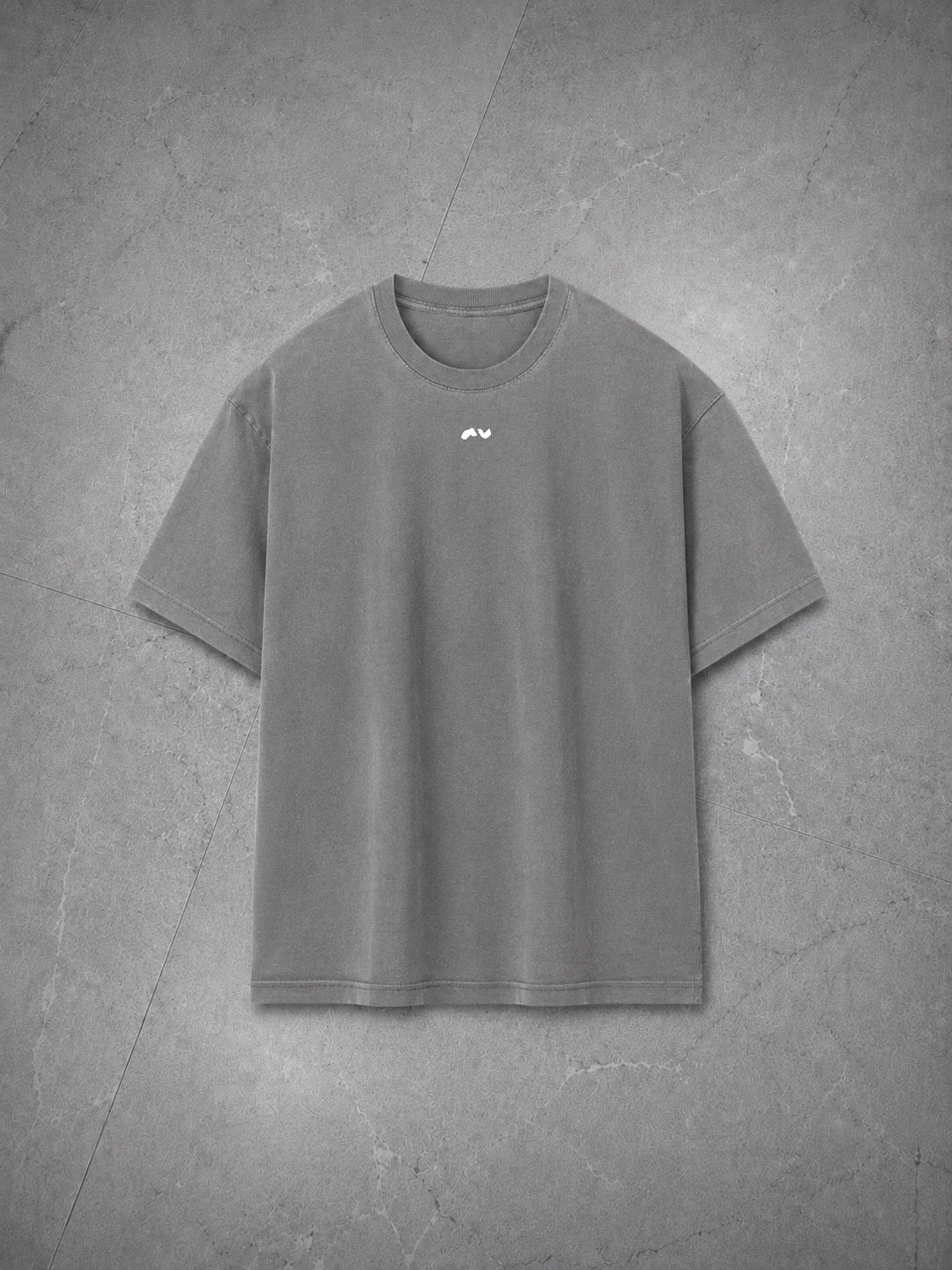 Washed Heavy Tee — Gray