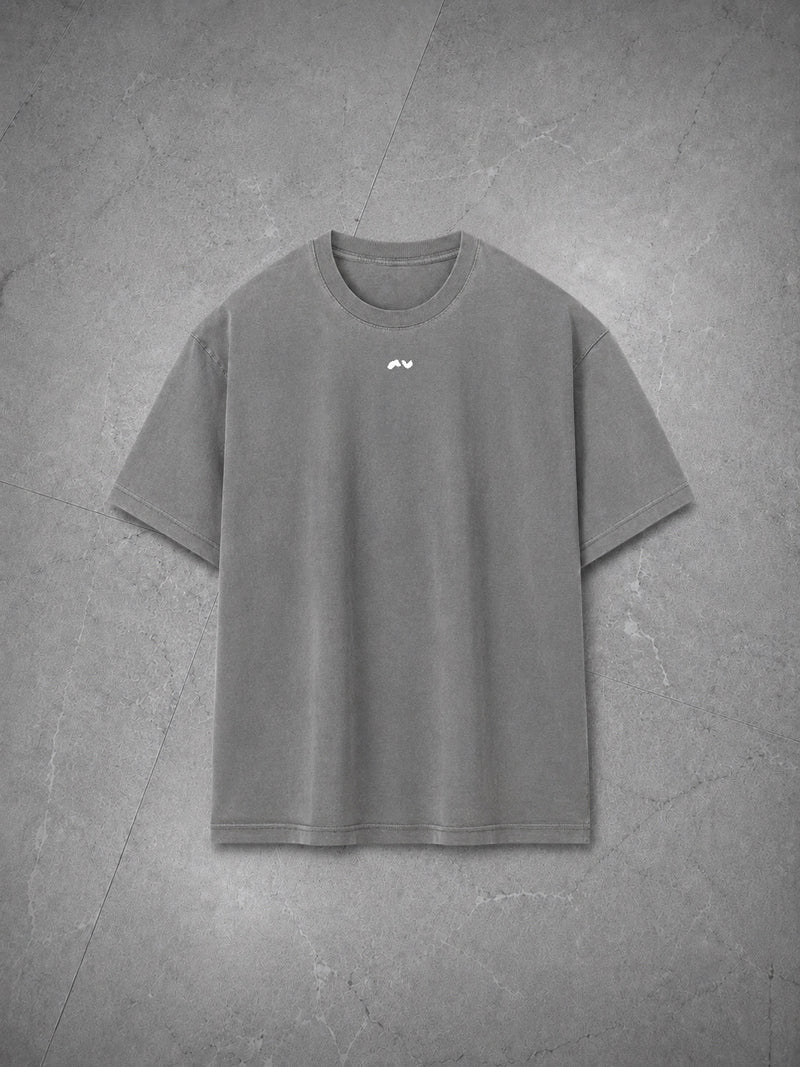 Washed Heavy Tee — Gray