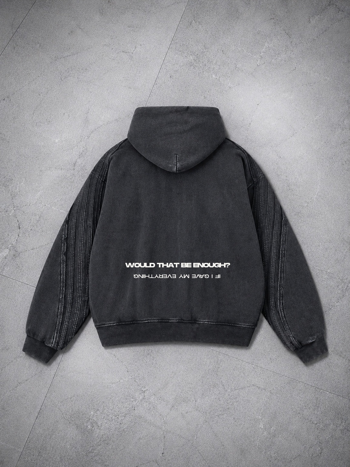 If I Gave My Everything Zip — Black